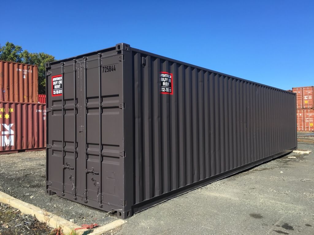 black storage container
